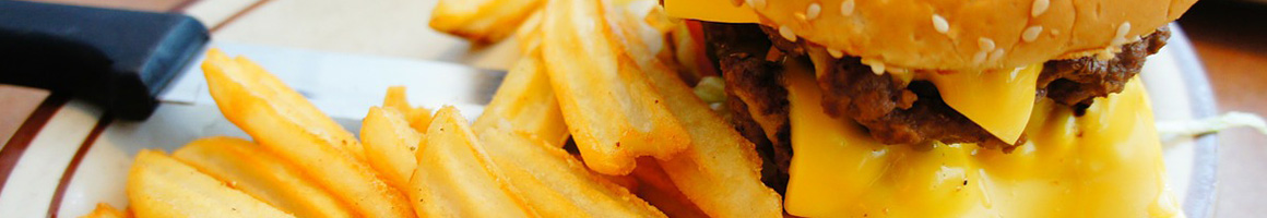 Eating American (New) Burger Pub Food at Park Center Lounge Karaoke Bar & Grill restaurant in Westminster, CO.